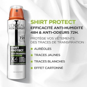 اسپری لورآل مدل Shirt Protect 150 میل محافظ