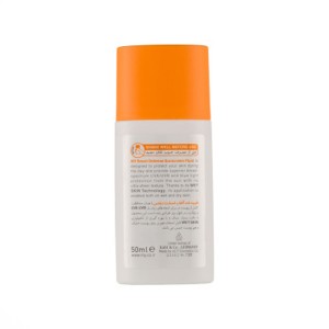 فلوئید ضد آفتاب فاقد چربی حاوی هیالورونیک اسید و ویتامین E مای مدل Smart Defense SPF50 حجم 50 میل