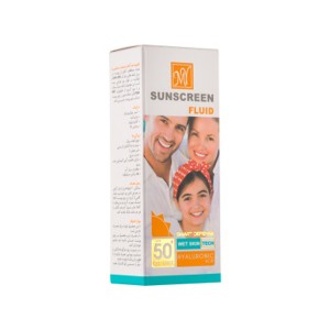 فلوئید ضد آفتاب فاقد چربی حاوی هیالورونیک اسید و ویتامین E مای مدل Smart Defense SPF50 حجم 50 میل