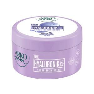 کرم مرطوبکننده و جذب سریع آرکو مدل Hyaluronik Asit حجم ۲۵۰ میلیلیتر