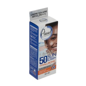 کرم ضد آفتاب رنگی مناسب پوست‌های خشک، نرمال و حساس Spf50 حجم 50 میل