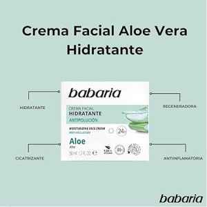 کرم آبرسان و مغذی حاوی عصاره آلوئه‌ورا باباریا مدل Hydratante حجم 50 میل