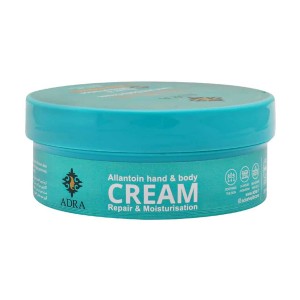 کرم مرطوب‌کننده و ترمیم‌کننده حاوی آلانتوئین آدرا مدل Allantoin &amp; Vitamin E حجم 200 میل