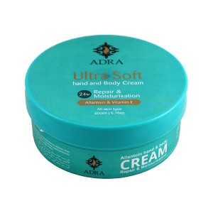 کرم مرطوبکننده و ترمیمکننده حاوی آلانتوئین آدرا مدل Allantoin & Vitamin E حجم 200 میل