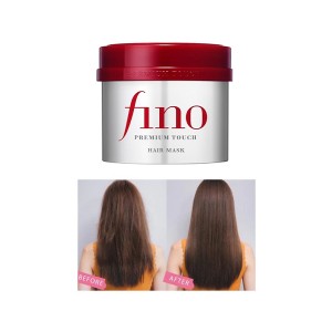 ماسک مو ترمیم‌کننده و آبرسان و مغذی مناسب موهای خشک و آسیب‌دیده شیسیدو مدل Fino حجم 230 گرم
