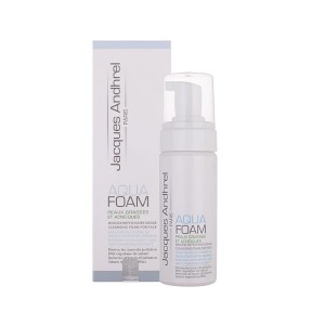 فوم شستشوی صورت پاککننده عمیق مناسب پوست چرب و مستعد آکنه ژاک آندرل مدل Aqua Foam حجم 150 میل