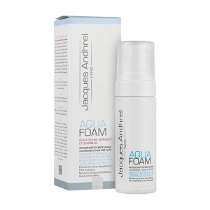 فوم شستشوی صورت مرطوبکننده مناسب پوست خشک، معمولی و حساس ژاک آندرل مدل Aqua Foam حجم 150 میل