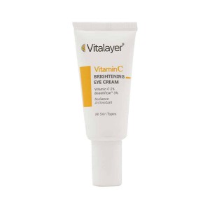 کرم دور چشم روشنکننده و ضد تیرگی حاوی ویتامین سی ویتالیر مدل Vitamin C حجم 20 میل