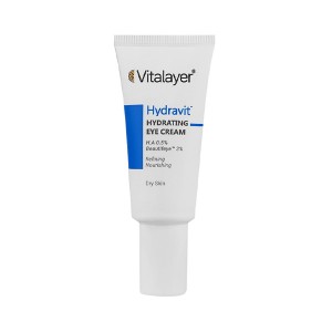 کرم دور چشم آبرسان و مرطوب‌کننده پوست حساس ویتالیر مدل Hydravit حجم 20 میل