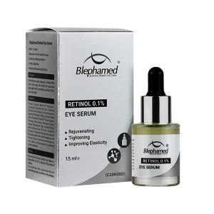سرم دور چشم ضد چروک و کلاژن ساز 0.1% رتینول بلفامد حجم 15 میل