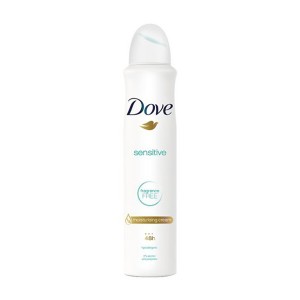 اسپری ضد تعریق زنانه 48 ساعته مناسب پوست حساس داو مدل For Sensitive Skin حجم 200 میل