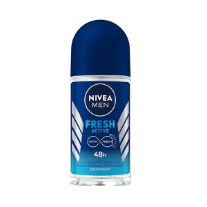 رول ضد تعریق مردانه 48 ساعته نیوآ مدل Fresh Active حجم 50 میل