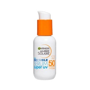 سرم ضد آفتاب و مرطوب‌کننده صورت گارنیه مدل Ambre Solaire Super UV SPF 50+ حجم 30 میل