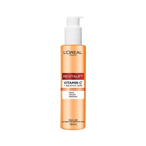 ژل شوینده آبرسان و ضد لک و ضد چروک لورال مدل Revitalift حجم 150 میل