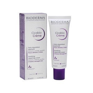 کرم ترمیم کننده و تسکین‌دهنده بایودرما مدل Cicabio Cream حجم 40 میل