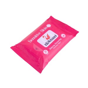 دستمال مرطوب پاک‌کننده مرطوب‌کننده نیوساد مدل Makeup Removing بسته 28 عددی