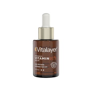 سرم روشن کننده و جوانساز ویتالیر مدل Vitamin C حجم 30 میل