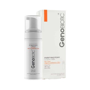فوم شستشو صورت مناسب پوست‌های چرب و مختلط ژنو بایوتیک حجم 150 میل