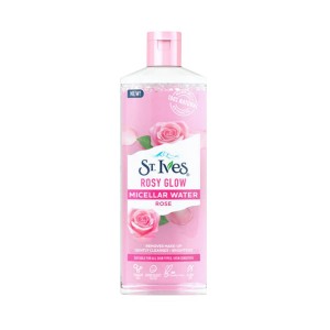 میسلار واتر تسکین‌دهنده و درخشان‌کننده انواع پوست سینت ایوز مدل Rosy Glow حجم 400 میل