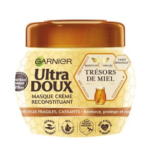 ماسک مو ترمیم‌کننده با عصاره عسل گارنیه مدل Ultra Doux حجم 300 میل