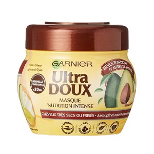 ماسک مو مغذی و ترمیمکننده با روغن آووکادو و شی باتر گارنیه مدل Ultra Doux حجم 300 میل