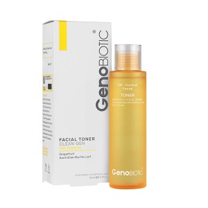 تونر تنظیمکننده چربی و براقیت مناسب پوست چرب ژنو بایوتیک مدل Oil Control حجم 150 میل