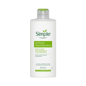 شیر پاککن پاکسازیکننده سیمپل مدل Purifying Cleansing Lotion حجم 200 میلیلیتر