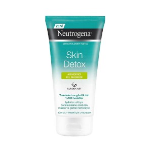 ماسک و شوینده خاک رسی سمزدای نوتروژینا مدل Skin Detox 2-in-1 حجم 150 میل