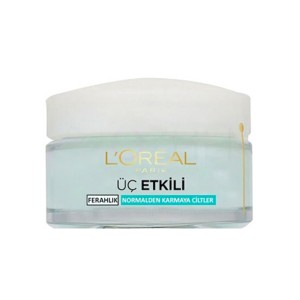 ژل کرم 3 کاره آبرسان و محافظت کننده لورآل مدل Triple Active حجم 50 میل