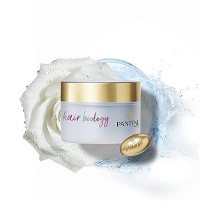 ماسک موی پنتن Hair Biology Illuminate، تغذیه و کاهش پف 160 میل