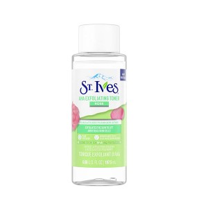 تونر لایهبردار و روشنکننده پوست سینت ایوز حاوی AHA و عصاره گل رز مدل Exfoliating حجم 197.5 میل