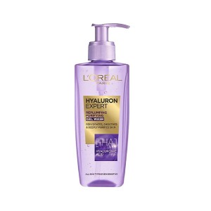 ژل شستشوی صورت آبرسان و حجمدهنده لورآل حاوی هیالورونیک اسید مدل Hyaluron Expert حجم 200 میل