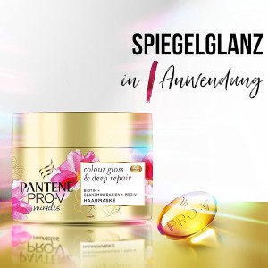 ماسک مو Pantene Colour Gloss، محافظت از رنگ و کاهش کدری