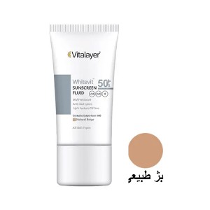 فلوئید ویتالیر Whitevit، کمک به کاهش تیرگی و طراوت پوست