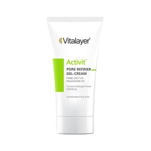 ژل‌کرم ویتالیر Activit، بهبود ظاهر منافذ و بافت یکنواخت