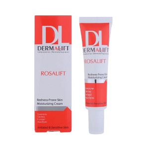 کرم مرطوبکننده و تسکیندهنده درمالیفت مخصوص پوستهای حساس و مستعد قرمزی مدل Rosaliift حجم 30 میل
