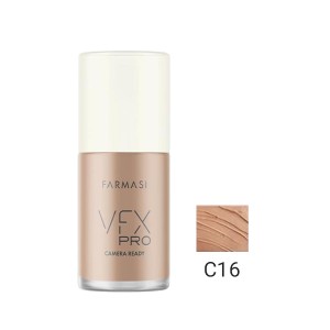 کرم پودر مات کننده با پوشانندگی بالا فارماسی مدل VFX PRO حجم 30 میل