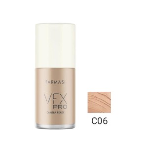 کرم پودر مات کننده با پوشانندگی بالا فارماسی مدل VFX PRO حجم 30 میل
