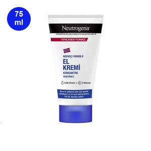 کرم دست کنسانتره و محافظ نوتروژینا مدل Norwegian Formula حاوی گلیسیرین