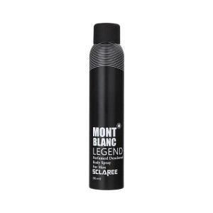 اسپری بدن مردانه اسکلاره مدل Mont Blanc با رایحه خنک و شیرین حجم ۲۰۰ میلیلیتر
