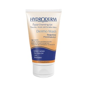ژل شستشوی صورت هیدرودرم مدل Very Dry Skin آبرسان و تسکین دهنده حجم ۱۵۰ میل