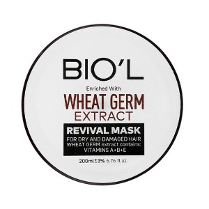 ماسک موی داخل حمام بیول حاوی عصاره جوانه گندم و کراتین مناسب موهای خشک و آسیب دیده حجم ۲۰۰ میل