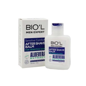 افتر شیو آنتی باکتریال بیول مدل Aloevera حاوی عصاره آلوئه‌ورا و ویتامین E مناسب پوست حساس حجم ۱۱۰ میل
