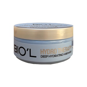 ماسک موی آبرسان بیول مدل Water Therapy حاوی هیالورونیک اسید و عصاره نیلوفر آبی حجم ۲۲۰ میل