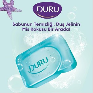 صابون حمام دورو مدل OCEAN FRESH  با رایحه عصاره اقیانوس بسته 4 عددی 600 گرمی
