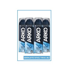 ژل اصلاح خنک کننده آرکو من مدل Cool ضد التهاب و شاداب کننده حجم ۲۰۰ میلی‌لیتر