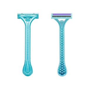 خودتراش دو لبه زنانه ژیلت مدل Simply Venus دارای نوار روان‌کننده بسته ۱۲ عددی