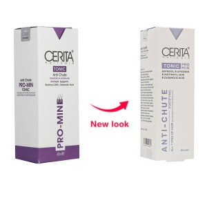 تونیک تقویت کننده موی سر سریتا مدل Pro Min حاوی پپتید و عصاره‌های گیاهی حجم ۵۰ میل