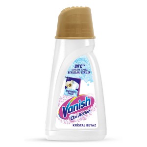 مایع لکه بر قوی لباس‌های سفید ونیش مدل Oxi Action حاوی اکسیژن فعال حجم ۱۰۰۰ میل