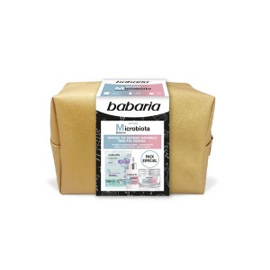 پک سه عددی مراقبت از پوست باباریا مدل Microbiota حاوی سرم، کرم و ماسک احیا کننده